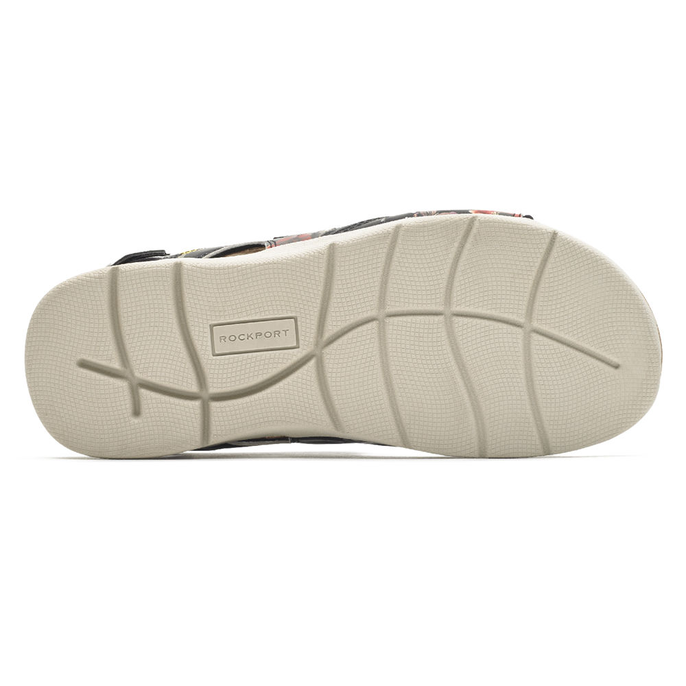 Sandalias Rockport Mujer Mexico - Eileen Comfort Multicolor - IVTUG3618